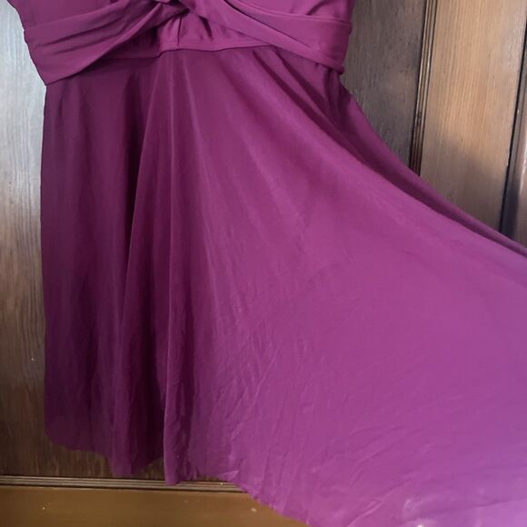 Blooming Jelly Women's Tummy Control One Piece Ruffle V Neck Swimsuit NWT XXL - Picture 3 of 7